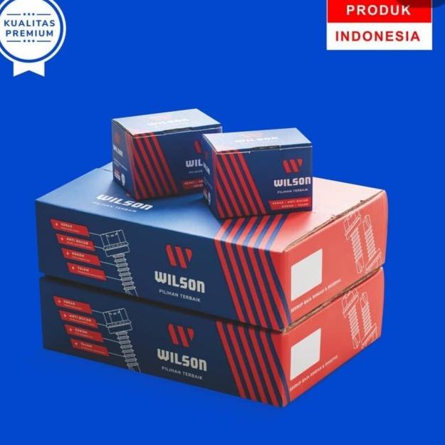 Baut Roofing Baut Baja Ringan Skrup Baja Ringan Skrup Roofing 5Cm 5 Cm - 1 Box (275 Pcs)
