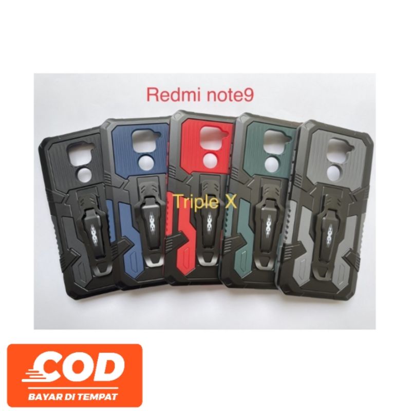 CASE ROBOT I KRISTAL REDMI NOTE 9