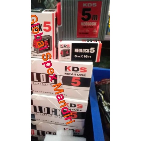 KDS METERAN NEOLOCK 5 M / MEASURING TAPE 5 meter
