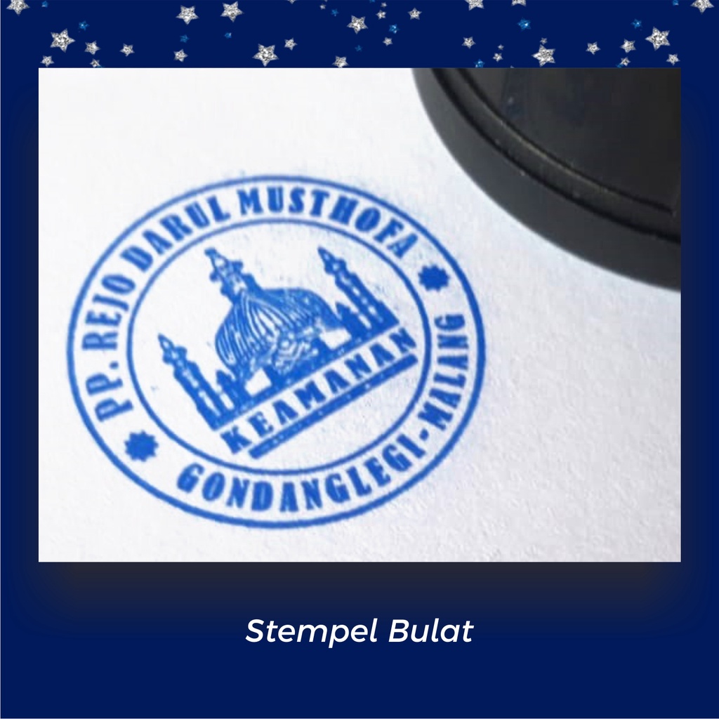 

Stempel Otomatis Bulat