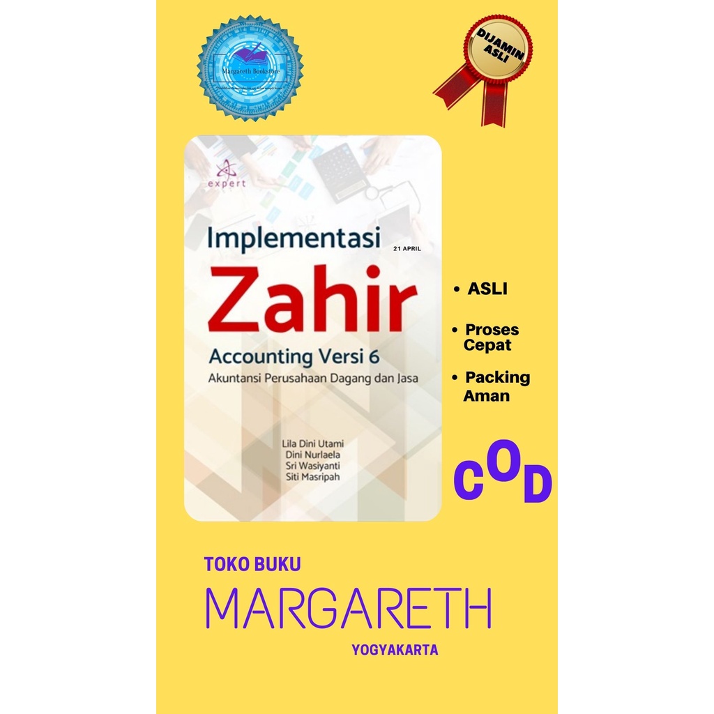 Jual Implementasi Zahir Accounting Versi 6; Akuntansi Perusahaan Dagang ...