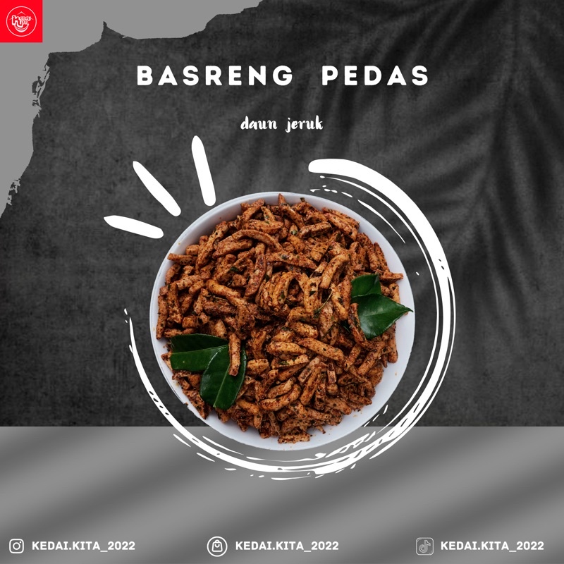 

basreng pedas daun jeruk kedai kita