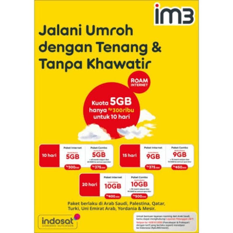 Indosat Paket Internet Haji dan Umroh