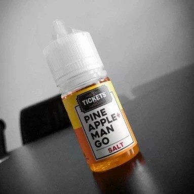 LIQUID VAPOR LIQUID TICKETS PINEAPPLE MANGO 30ML AUTHEN - SALTNIC