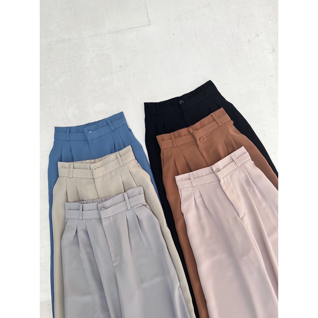 POTTIE - Tory Cullotes Pants - Long Culottes High Waist