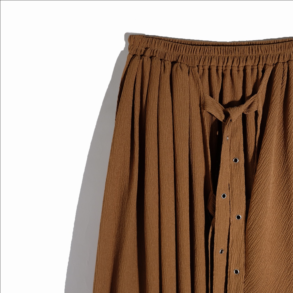 Rashawl Tama Layered Eyelets Skirt