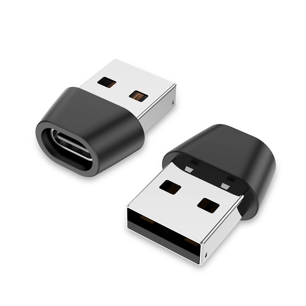 1pc Adapter Konverter Kabel Data / Charger USB Tipe C Ke OTG Female Untuk Samsung / Xiaomi