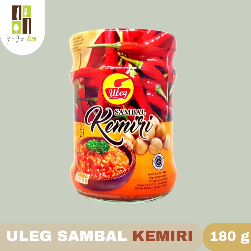 Uleg Sambal Kemiri Finna [180gr]