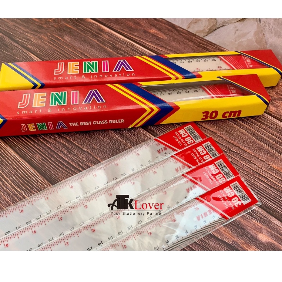 

(6 Piece) Penggaris 30 Cm Plastik