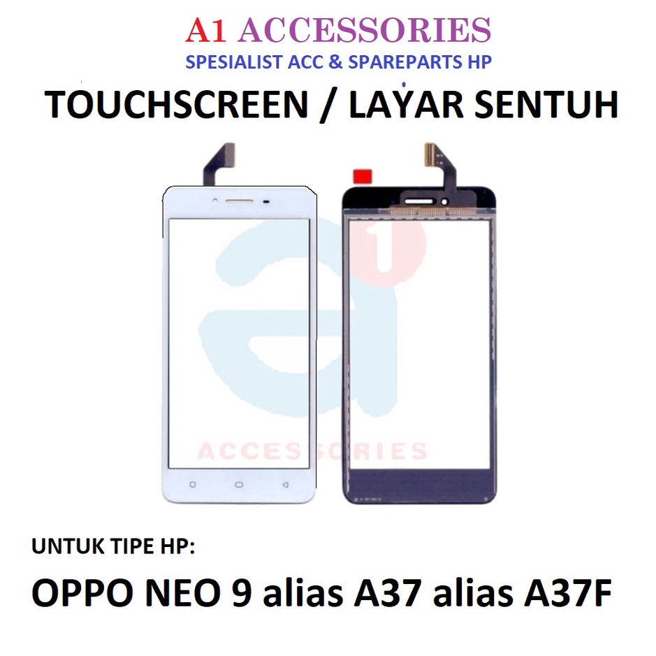 TOUCHSCREEN TS OPPO A37F A37 NEO 9 TC LAYAR SENTUH