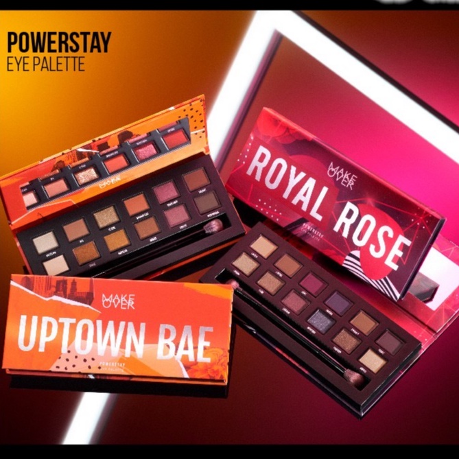 MAKE OVER Powerstay Eye Palette - Eye Shadow Palette | MakeOver Power Stay Eyeshadow