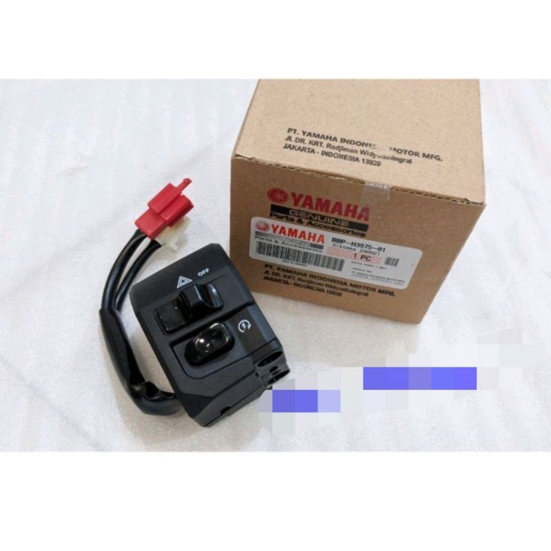 HOLDER SAKLAR TOMBOL KANAN AEROX NEW 155 CONNECTED ORIGINAL