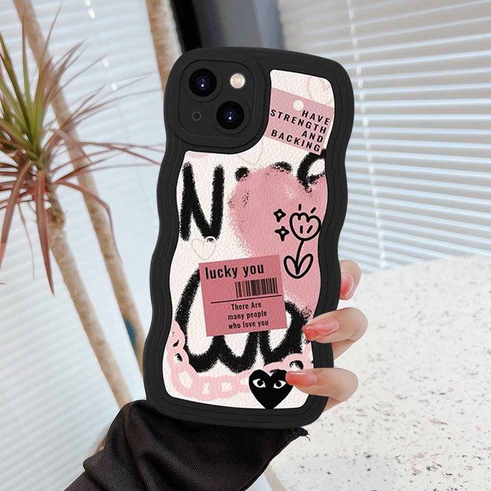 Casing Softcase Redmi Note 10 9 8 10s 11s 11 Pro Max Plus Redmi 9T 10C 10A 10 9 9A 9C Motif Hati Bunga Garcons