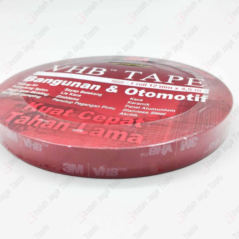 

Update Double Tape VHB 3M ORIGINAL 12mm x 4.5mm Busa Perekat .. .. ..