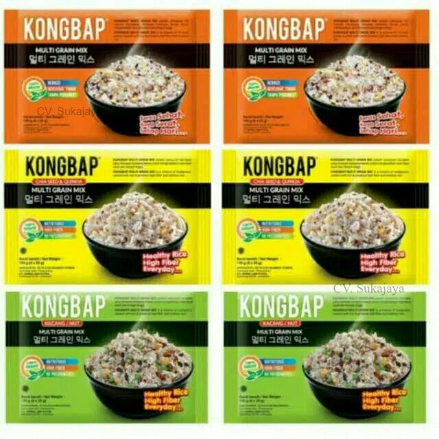 

Kongbap 150 gram Kongbab 150 gram Multi Grain Beras Jepang Beras Korea Campuran Beras Mix Grain biji