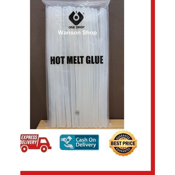 

SI REFILL LEM TEMBAK 1 KG GLUE GUN 30 CM / LEM BAKAR / GLUE STICK 85 - KECIL