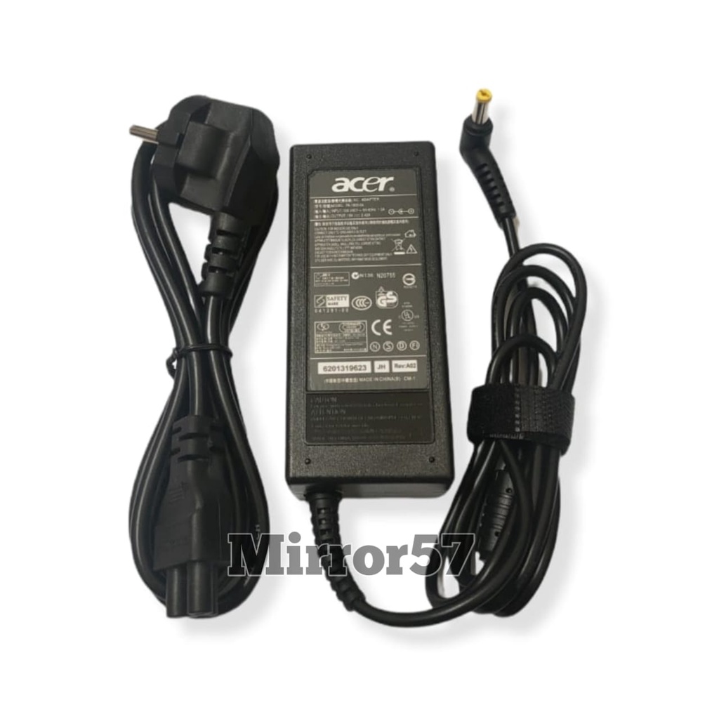 Charger Laptop Acer Aspire 4000 4250 4339 4900 Adaptor Acer 19V 3.42A 65W