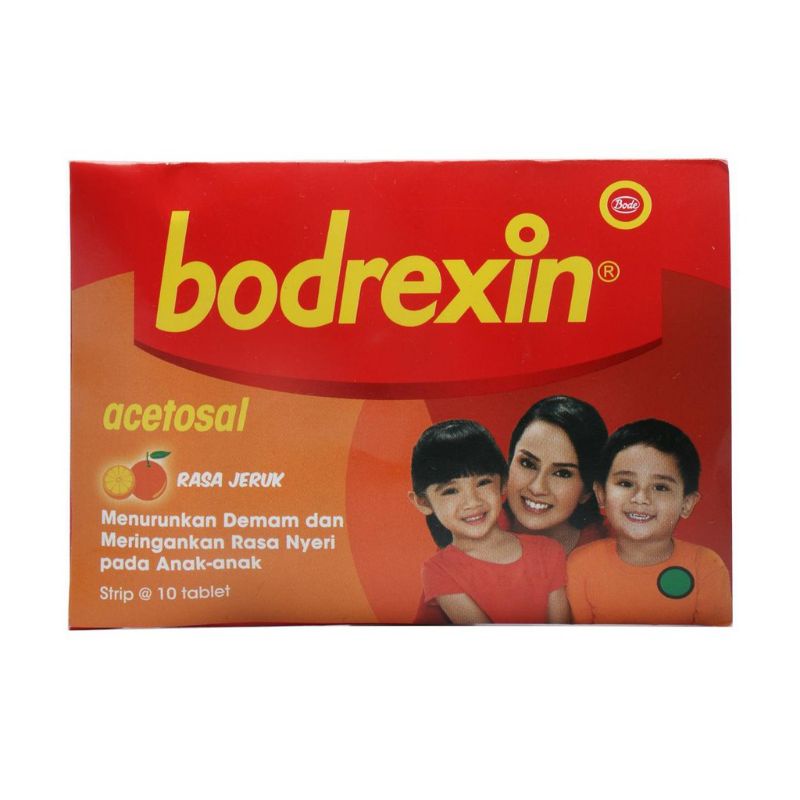 Bodrexin Tablet isi 16 tablet. Obat demam anak