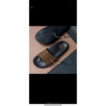sandal pria asli kulit/sandal pria model slide/sandal humprey asli kulit/sandal slop asli kulit sapi