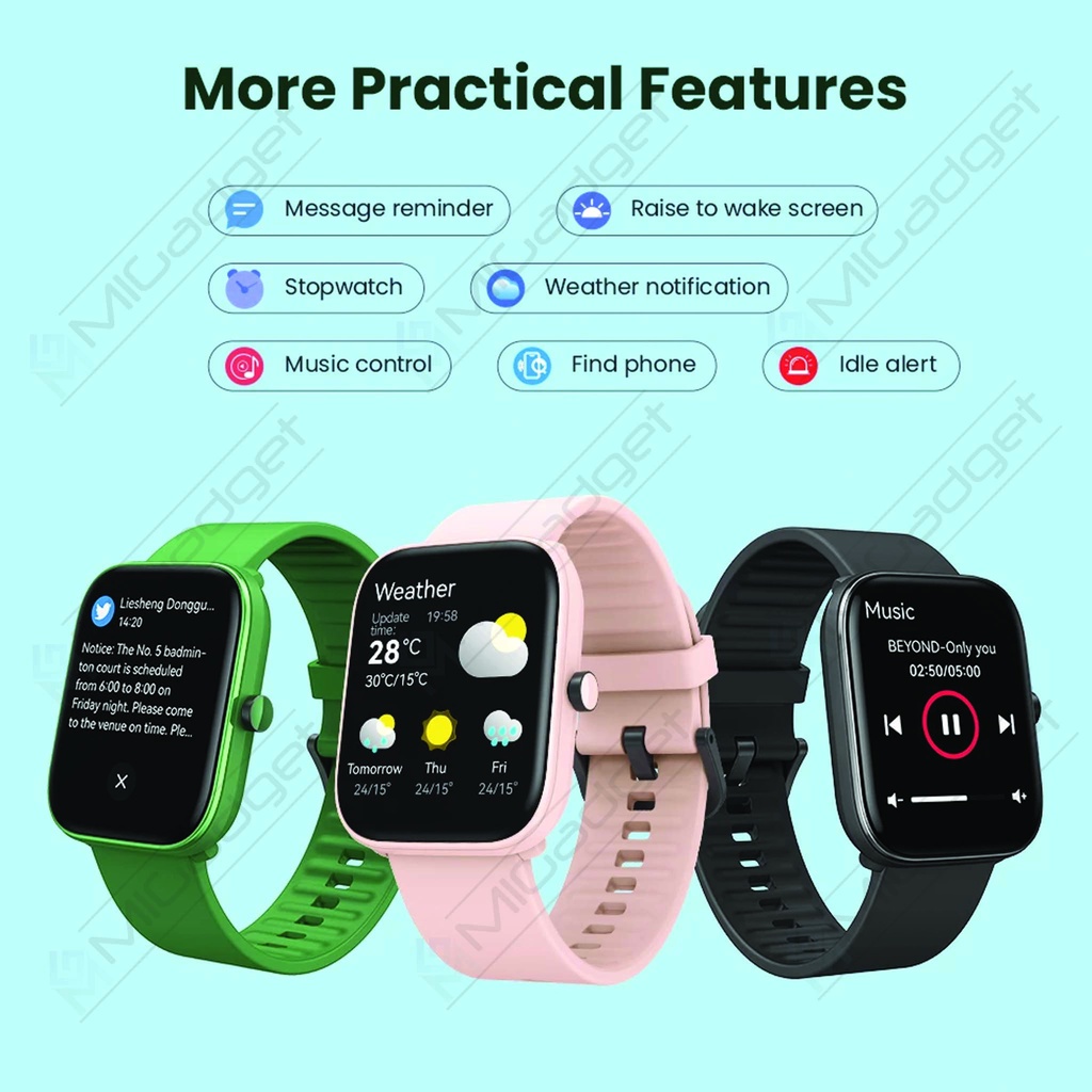 Haylou Jam Tangan Digital GST Lite LS13 Smartwatch Fitness Smart Watch LS 13 Pria Wanita