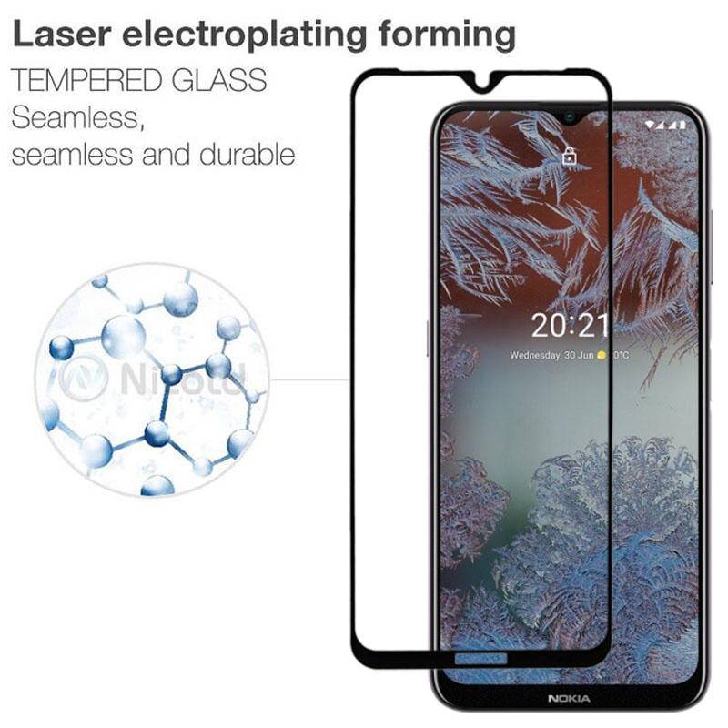 Pelindung Layar Tempered Glass 9H Full Cover Untuk Nokia G10 G20