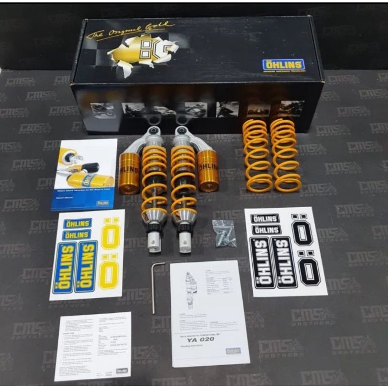 shok shock sok Shockbreaker BelakangMerk Ohlins
For Yamaha Nmax New
Code YA 020