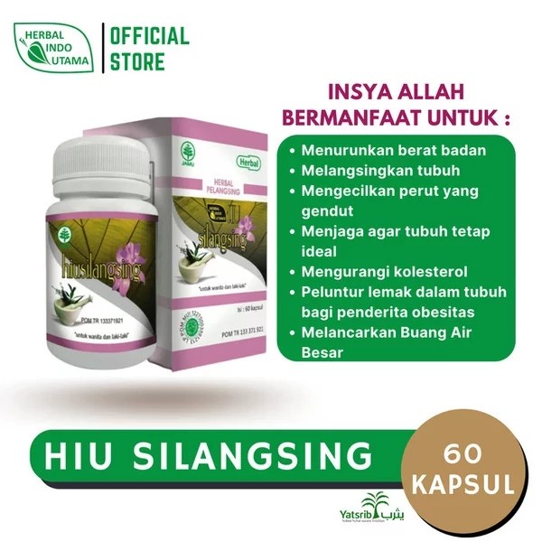 

Herbal Indo Utama Silangsing Hiu Herbal Pelangsing Bergaransi