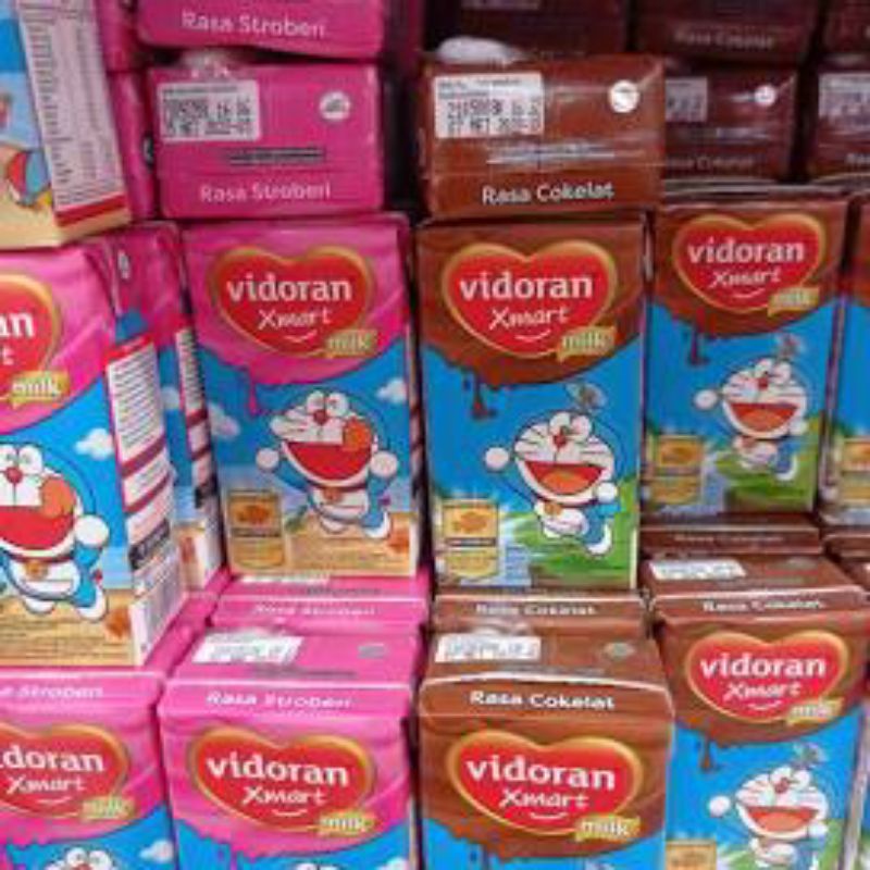 

Susu Vidoran Xmart Milk UHT 110ml