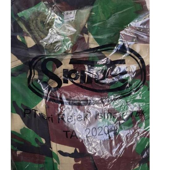 Harga Termurah BAJU PDL JATAH TNI-AD SRITEX 888 dan PT PANCA PRIMA MAJU BERSAMA.