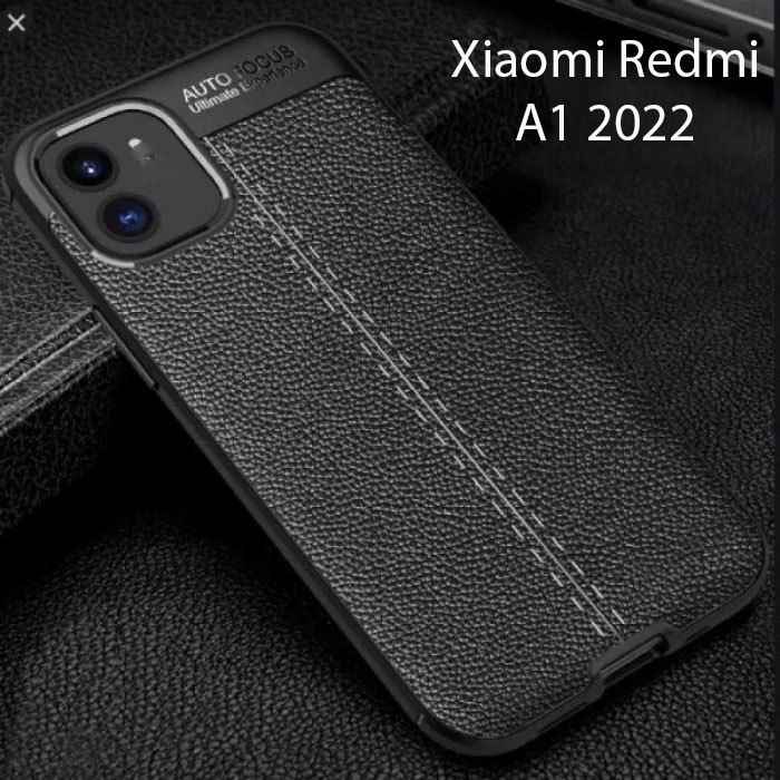 Case Auto Focus Xiaomi Redmi A1 Leather Experience SoftCase Slim Ultimate / Casing Kulit