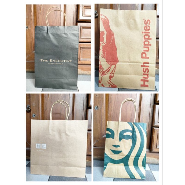 

Paper Bag Ori Hushpuppies Starbuck Uniqlo