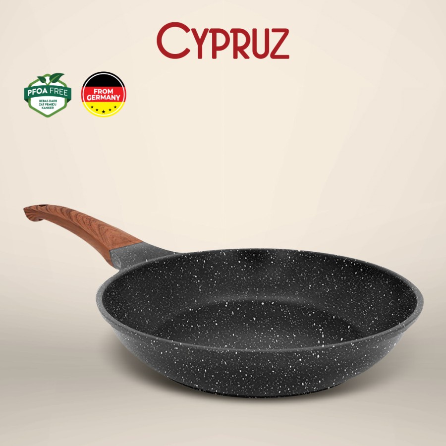 Fry Pan ⌀24 x 5.1 cm Marble Diecast Series FP-0802-M