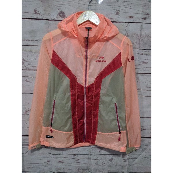 Jaket Running Eider Wanita/Jaket Olah Raga Perempuan Eider Second Mulus