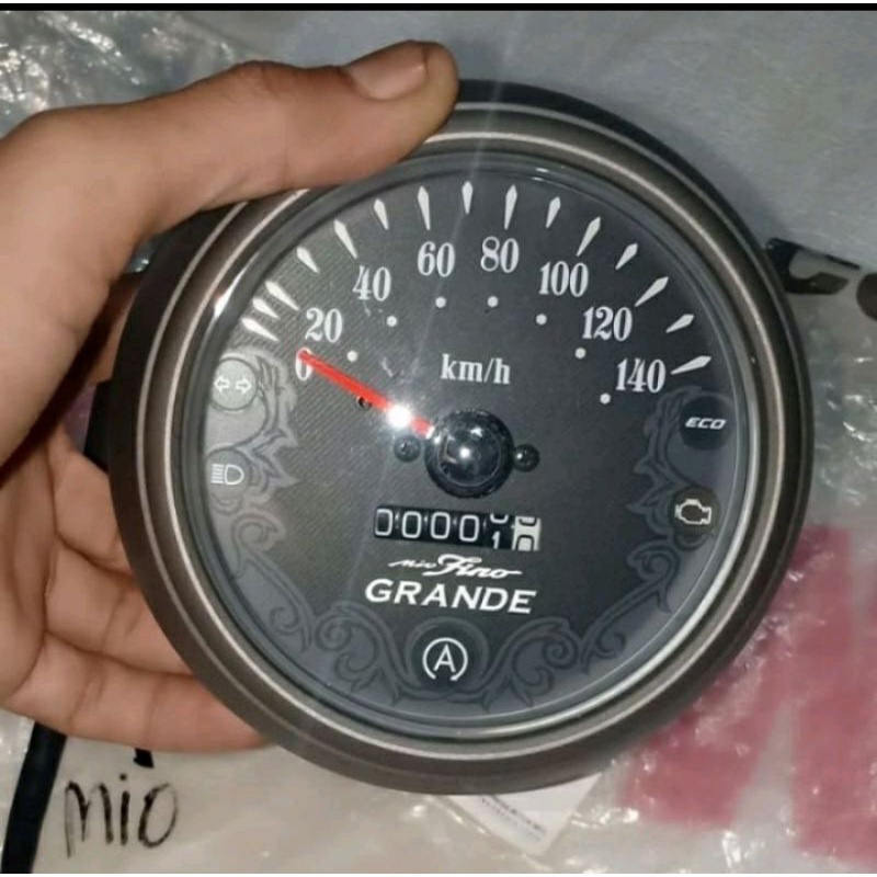 speedometer meter Fino grande 125 merah doff original yamaha