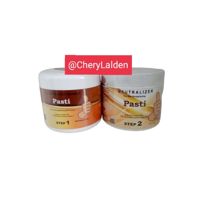 ❤️Chery❤️ Duval cap jempol step 1&2 Cream pelurus rambut 500g