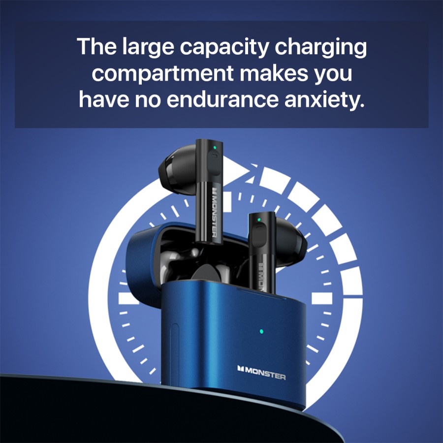 Monster XKT03 Wireless Bluetooth Earphone TWS Headset Earbuds