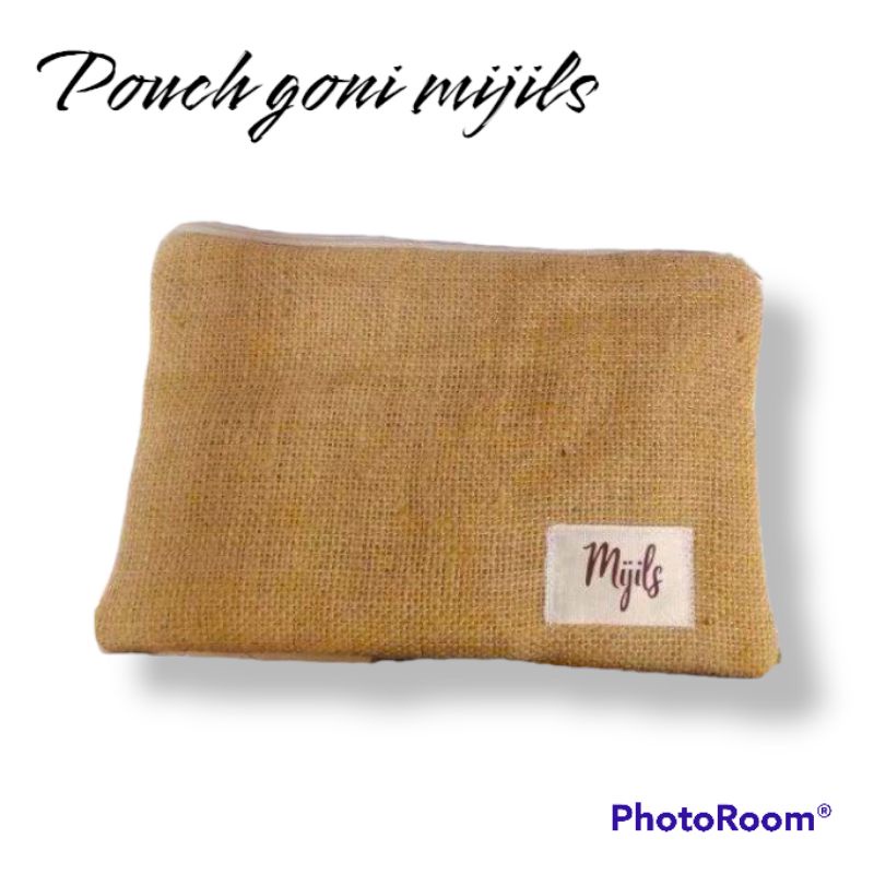 pouch dompet goni burlap 20x13 24x16 28x19