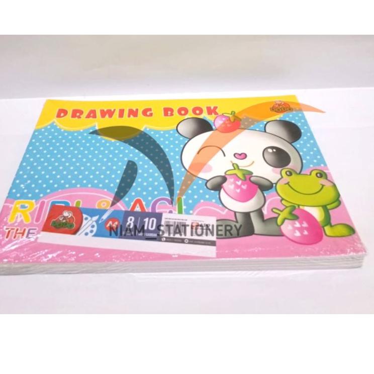 

Murah Ekonomis SATU PACK ( 10 PCS x 8 LEMBAR ) Drawing Book Buku Gambar A4 Dodo Buku Gambar Dodo