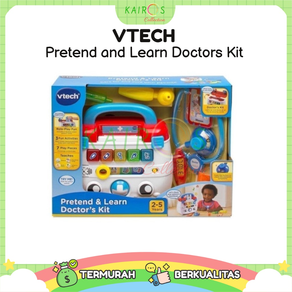 Vtech Pretend and Learn Doctors Kit Mainan Anak Dokter Set