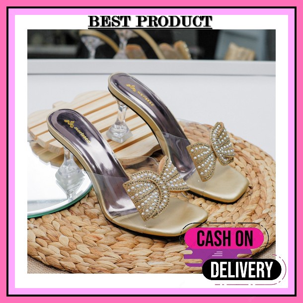 Hils Kualitas Import Heels Wanita Terbaru Haghils Kekinian Heals Termurah Sendal Kondangan Ibu2 Hill