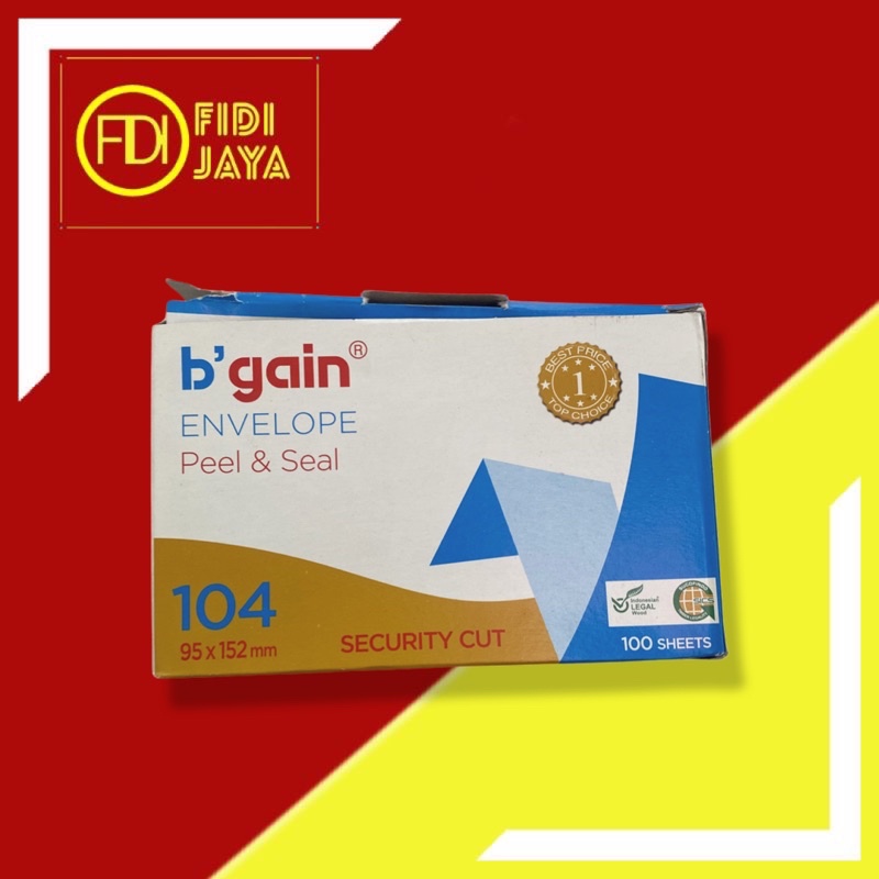 

AMPLOP LEM PUTIH ENVELOPE SEAL SECURITY CUT ISI 100