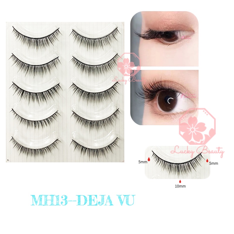 COCO MAMA Bulu Mata Palsu Eyelash Extension/ Penjepit Bulu Mata/ Lem Bulu Mata/ 3D Lembut Bulu mata Eyelashes