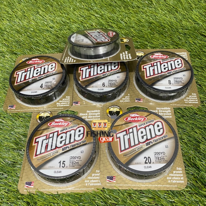 Senar Benang Berkley Trilene Mono 100% Fluorocarbon Profession Clear