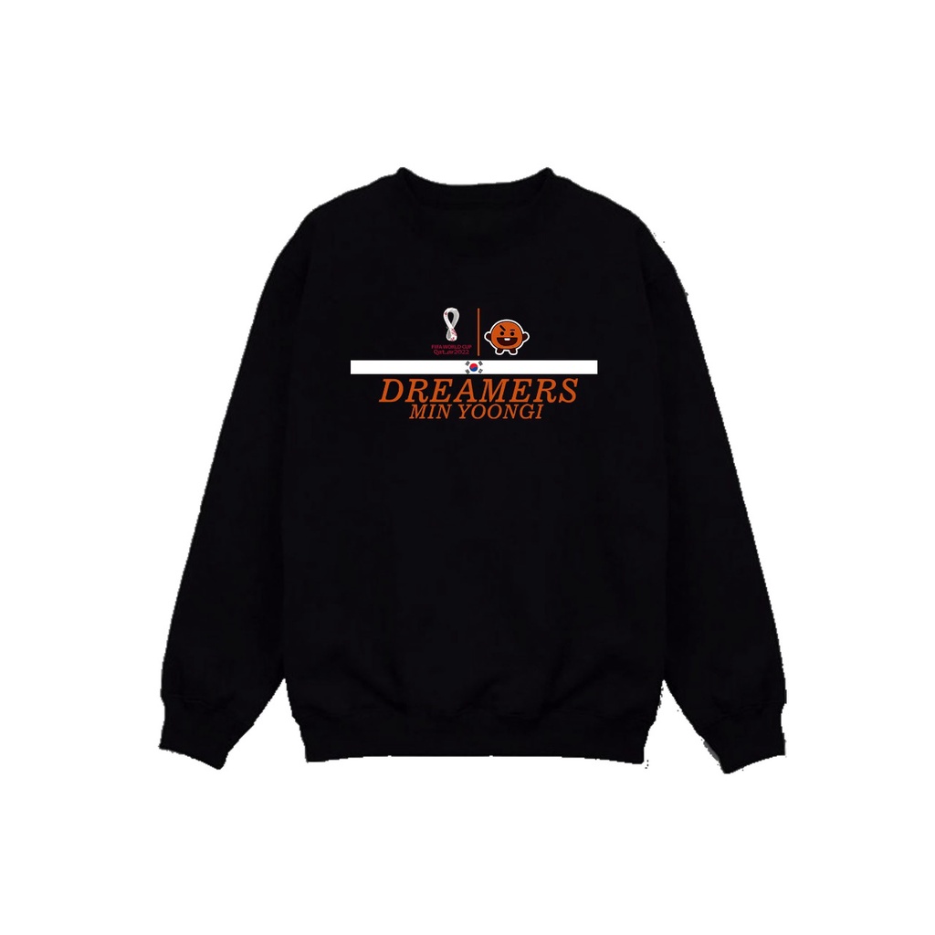 Sweater kpop world cup qatar dreamers Min Yoongi