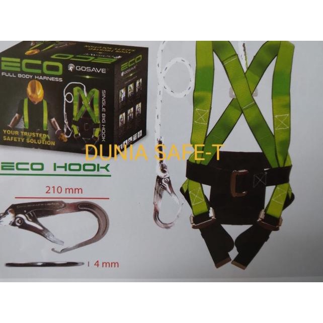 

Safety Belt Full Body Single Hook Besar/ Body Harnes Harness Big Hook