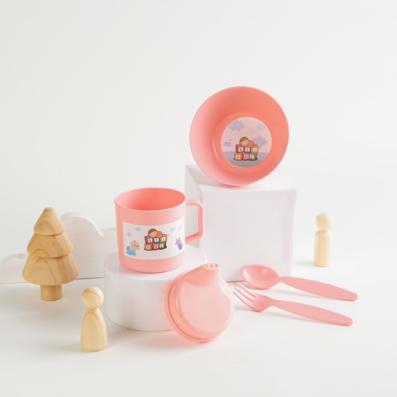 Lilbul / Feeding Set Baby Lilbul / Set Alat Makan Bayi Small Lilbul