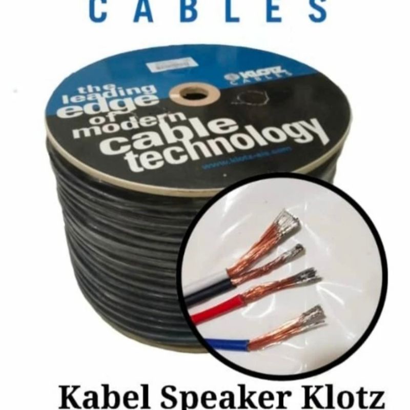 KLOTZ LY-425 Kabel Khusus Speaker isi 4 ukuran 4 x 2.5mm eceran 1meter
