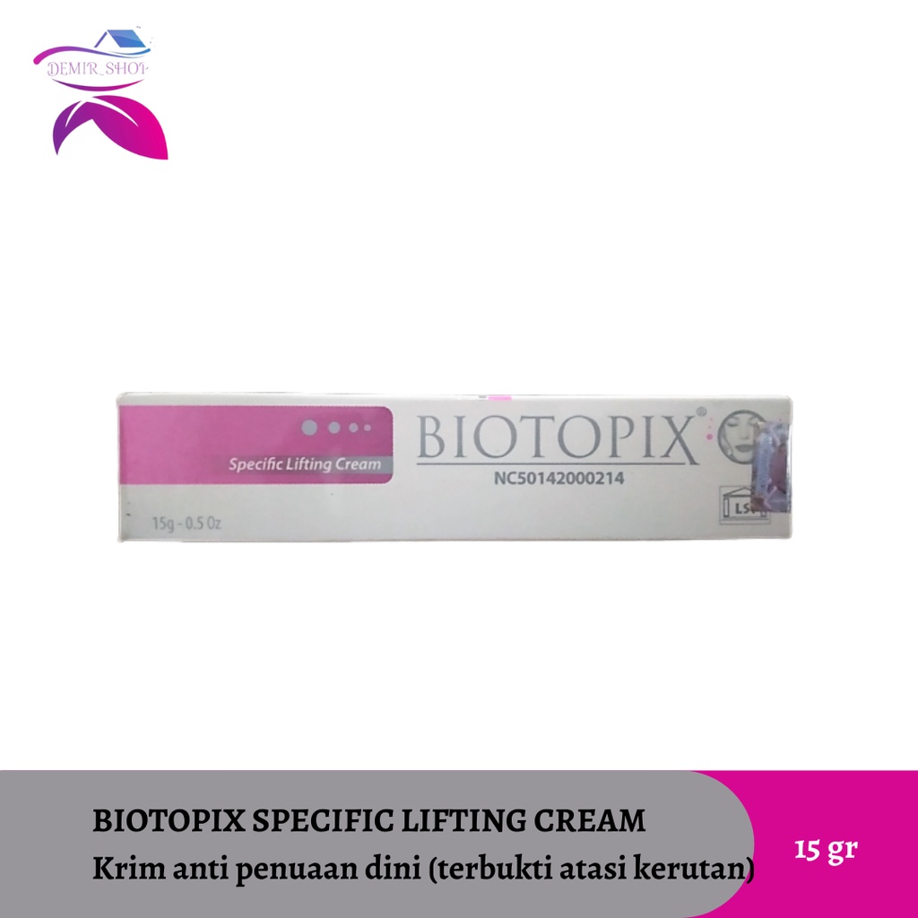 Biotopix Specific Lifting Cream Atasi Kerutan pada Wajah