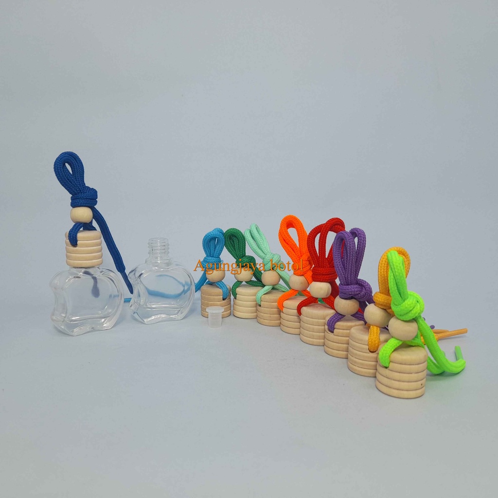 Botol Kaca Parfum 8 Ml Apel / Botol Kaca / Botol Kaca Parfum / Botol Parfum Mobil / Botol Essential 