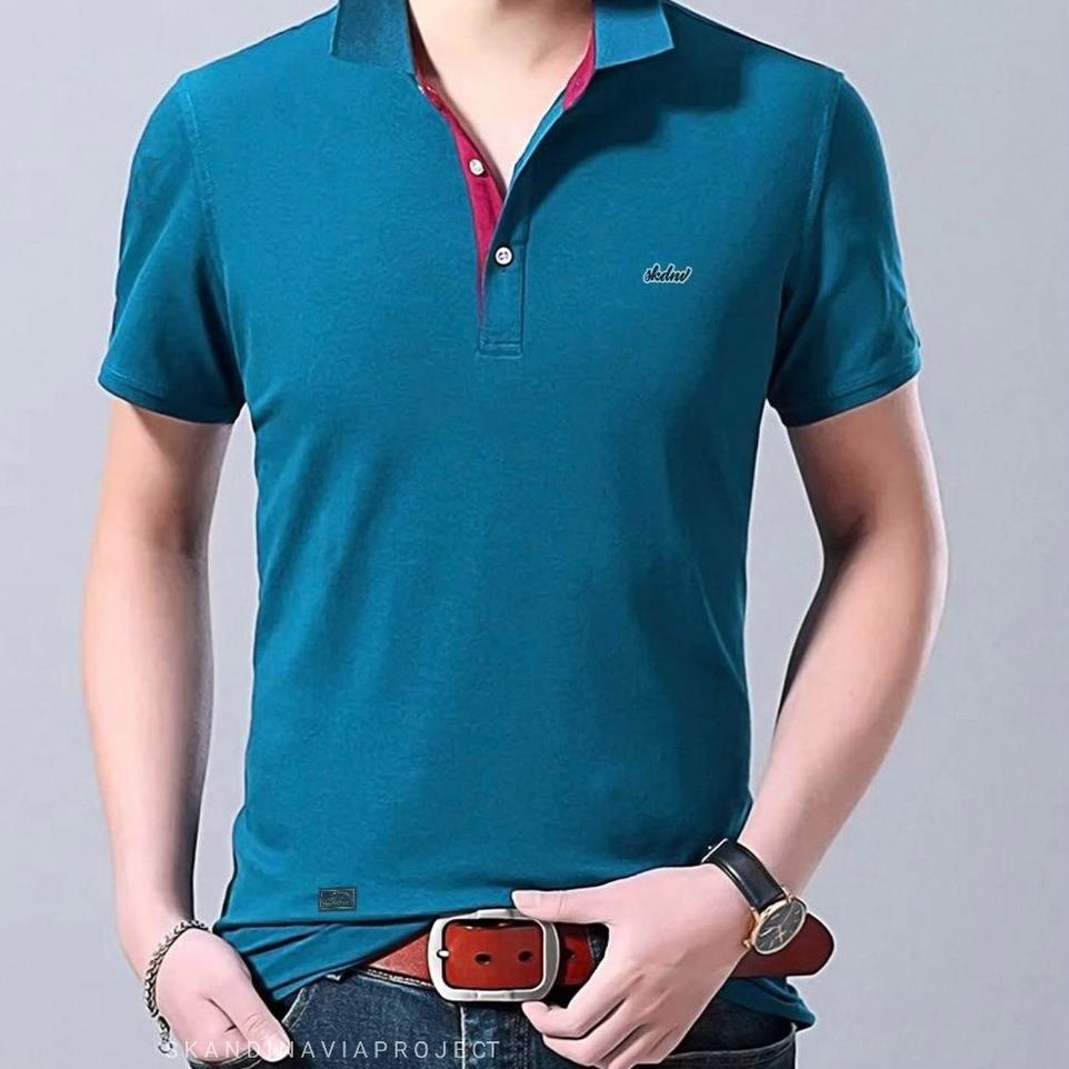 Kaos Kerah Twotone Kaos Polo Premium Poloshirt Musik NDX Aka Familia Band Logo Murah -Alpallotel